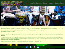 Tablet Screenshot of drumming.mamadou.com